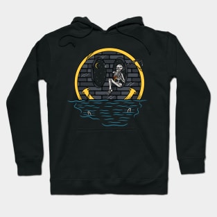 Fishing skull Hoodie